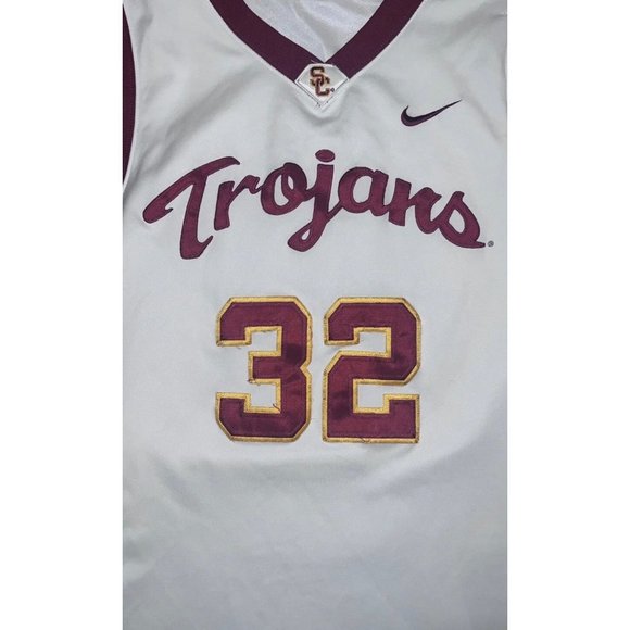 Vintage USC Trojans OJ MAYO Nike Jersey Sz. Lg - Picture 3 of 8